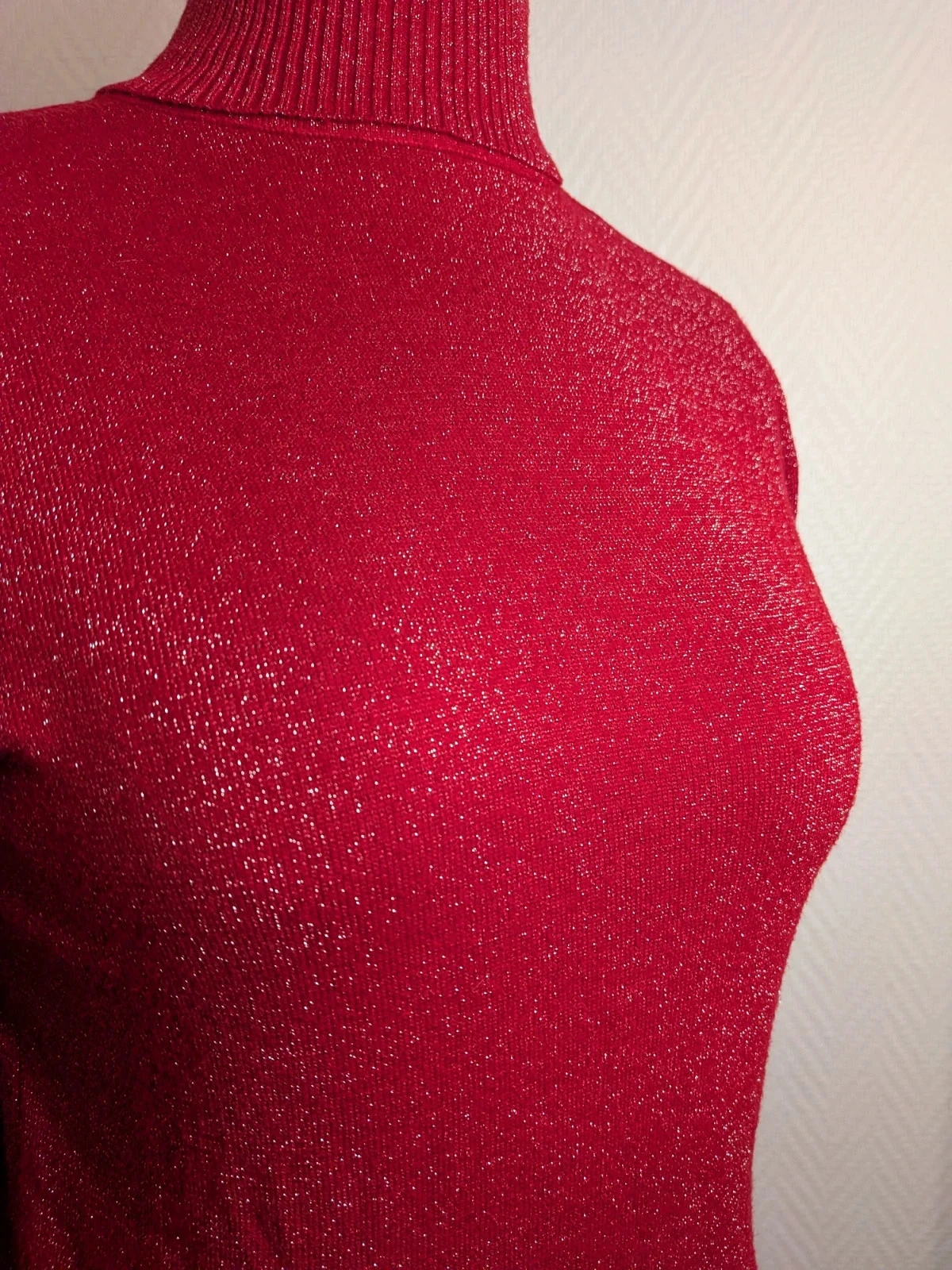 Suéter de fiesta de cuello alto – photo 3